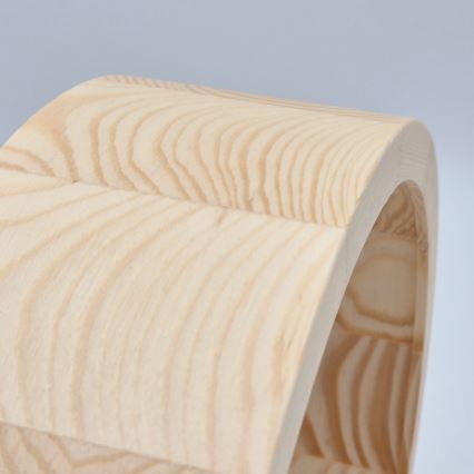 Kúpeľňové stropné svietidlo NATURAL 2xE27/15W/230V IP54 borovica ø 27 cm - FSC certifikované
