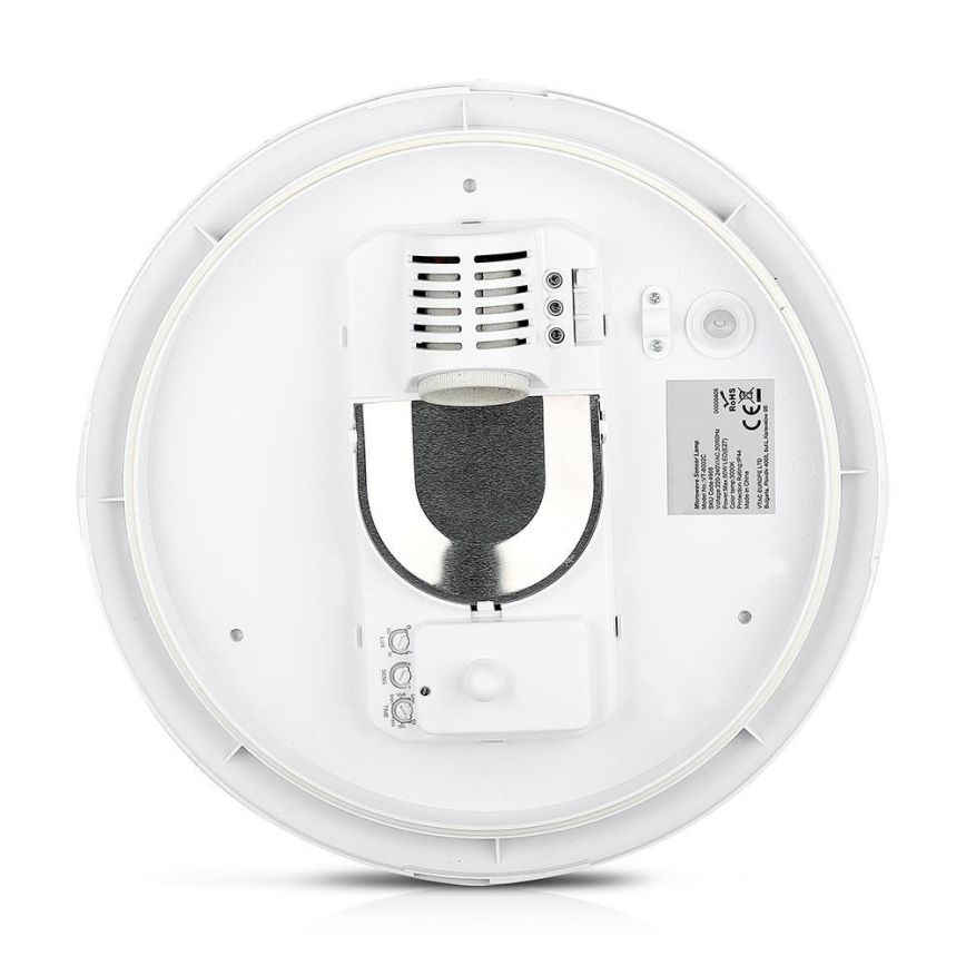 Kúpeľňové stropné svietidlo so senzorom 1xE27/60W/230V IP44 ø 29,6 cm
