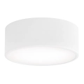 Kúpeľňové stropné svietidlo so senzorom CLEO 1xE27/24W/230V priemer 20 cm IP54 biela