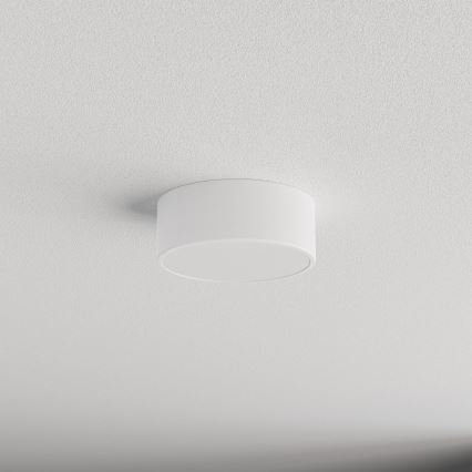 Kúpeľňové stropné svietidlo so senzorom CLEO 1xE27/24W/230V priemer 20 cm IP54 biela