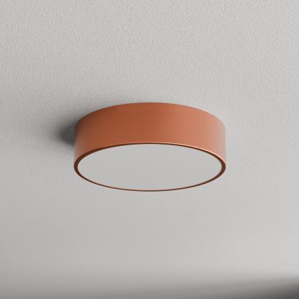 Kúpeľňové stropné svietidlo so snímačom CLEO 2xE27/24W/230V, priemer 30 cm, medené, IP54