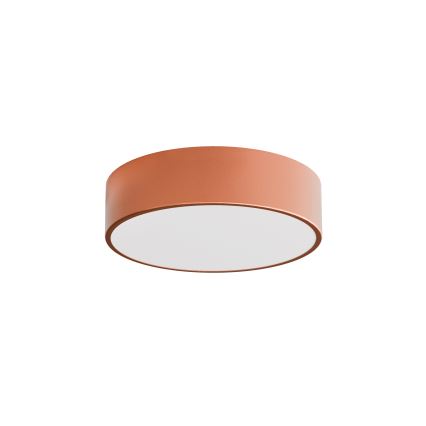 Kúpeľňové stropné svietidlo so snímačom CLEO 2xE27/24W/230V, priemer 30 cm, medené, IP54