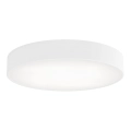 Kúpeľňové stropné svietidlo so senzorom CLEO 4xE27/24W/230V pr. 50 cm IP54 biele