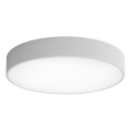 Kúpeľňové stropné svietidlo so snímačom CLEO 4xE27/24W/230V pr. 50 cm IP54 sivé