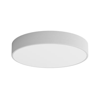 Kúpeľňové stropné svietidlo so snímačom CLEO 4xE27/24W/230V pr. 50 cm IP54 sivé