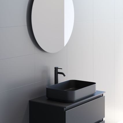 Kúpeľňové zrkadlo NORDBORG, priemer 80 cm