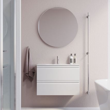 Kúpeľňové zrkadlo NORDBORG, priemer 80 cm