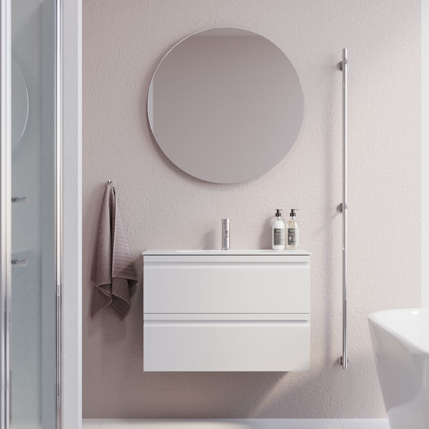 Kúpeľňové zrkadlo NORDBORG, priemer 80 cm