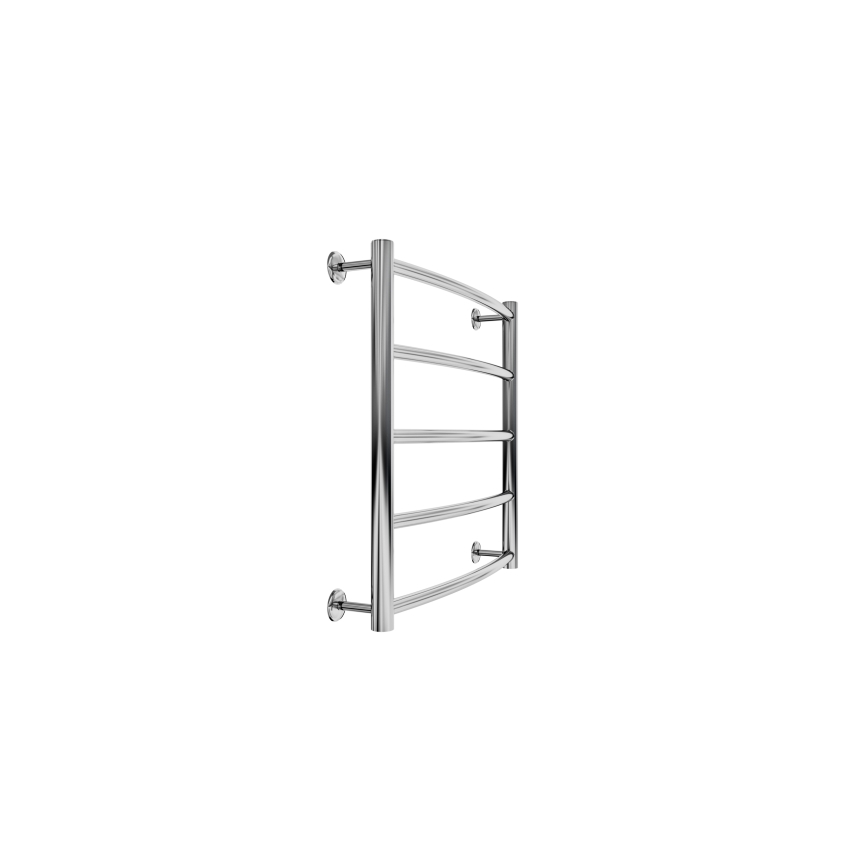 Kúpeľňový rebríkový radiátor CLASSIC 102W/230V 50x53 cm nerez/lesklý chróm