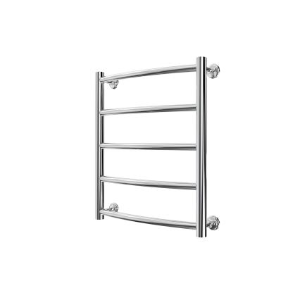 Kúpeľňový rebríkový radiátor CLASSIC 88W/230V 50x43 cm nerez/lesklý chróm