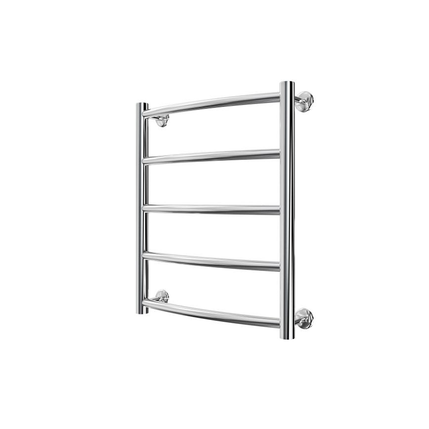 Kúpeľňový rebríkový radiátor CLASSIC 88W/230V 50x43 cm nerez/lesklý chróm