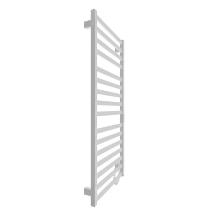 Kúpeľňový rebríkový radiátor HF OXFORD 255W/230V 117x53 cm biela pravá