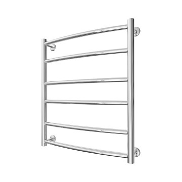 Kúpeľňový rebríkový radiátor INOX CLASSIC 122W/230V 57x53 cm nerez/lesklý chróm