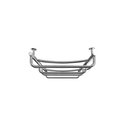 Kúpeľňový rebríkový radiátor LUX 105W/230V 80x53 cm nerezová oceľ/lesklý chróm pravý