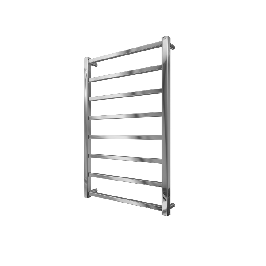 Kúpeľňový rebríkový radiátor TOKIO 174W/230V 80x53 cm nerez/lesklý chróm