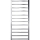 Kúpeľňový rebríkový radiátor TOKIO 260W/230V 120x53 cm nerez/lesklý chróm