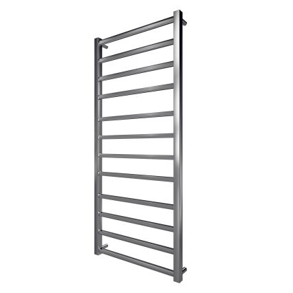 Kúpeľňový rebríkový radiátor TOKIO 260W/230V 120x53 cm nerez/lesklý chróm