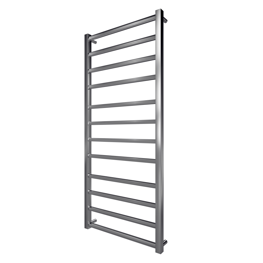 Kúpeľňový rebríkový radiátor TOKIO 260W/230V 120x53 cm nerez/lesklý chróm