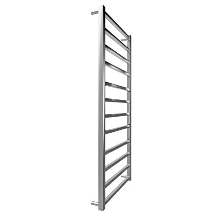 Kúpeľňový rebríkový radiátor TOKIO 260W/230V 120x53 cm nerez/lesklý chróm