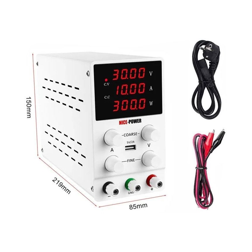Laboratórny zdroj SPS3010 0-30V/0-10A