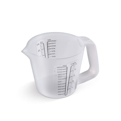 Lamart - Digitálna kuchynská váha s odmerkou 2xAAA biela