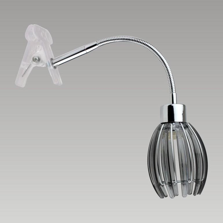 Lampa s klipom EZZO 1xG9/33W/230V dymová