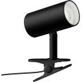 Lampa s klipom PUNTO 1xGU10/9W/230V čierna