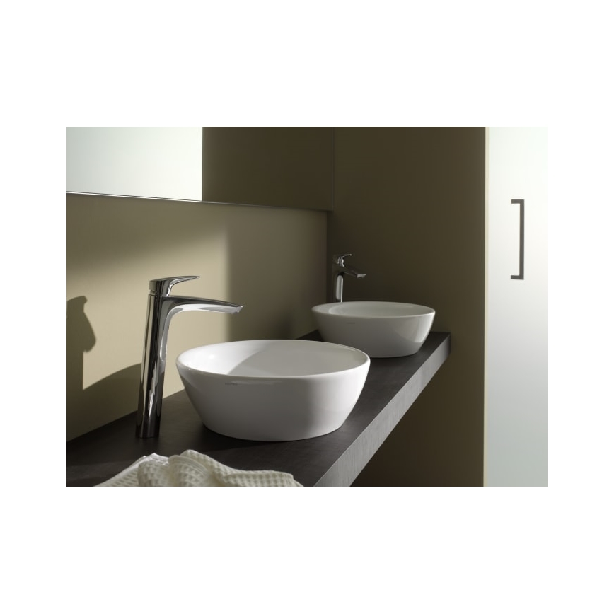 LAUFEN H8129620001091 - Umývadlo na dosku PRO priemer 42 cm keramika/biela