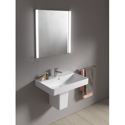LAUFEN H8189580001041 - Umývadlo na dosku/závesné PRO 55x38 cm keramika/biela