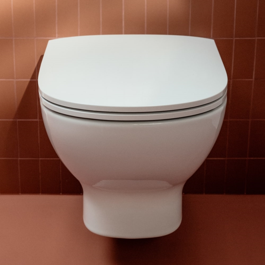 LAUFEN H8910830000001 - WC sedadlo SoftClose LUA duroplast/biela