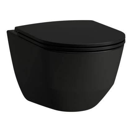 LAUFEN H8989667160001 - WC sedadlo SoftClose PRO duroplast/čierne