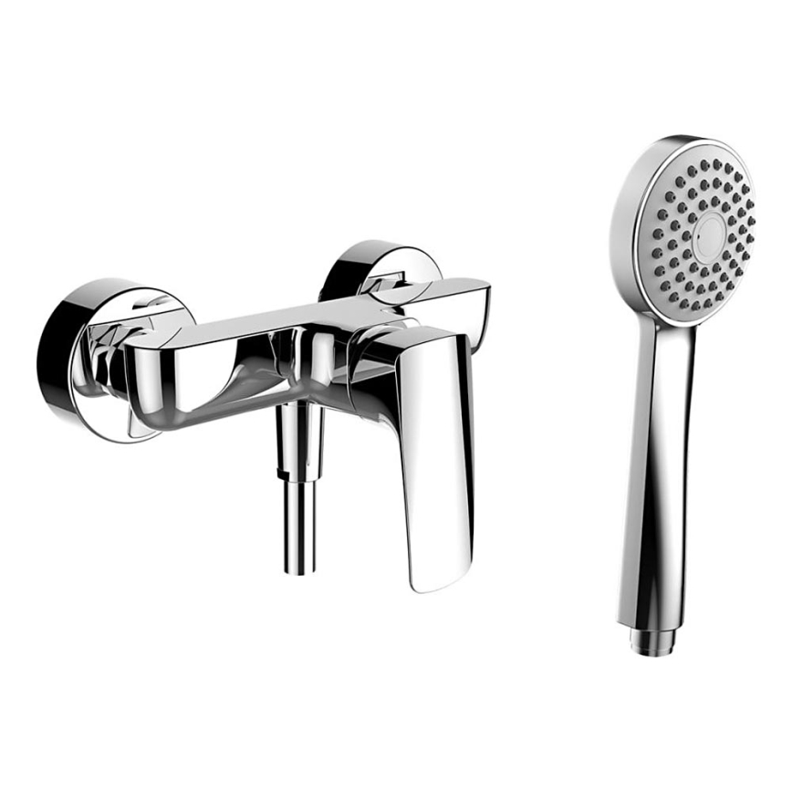 LAUFEN HF500750100600 - Sprchová súprava s batériou LAURIN, lesklý chróm