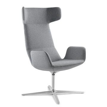 LD Seating - Otočné kreslo FLEXI sivé