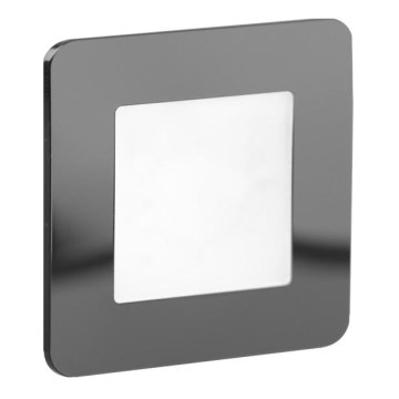 LDST DI-01-CB-BZ9 - LED schodiskové svietidlo DIANA 9xLED/1,2W/230V lesklá čierna LDST DI-01-CB-BZ9 - LED schodiskové svietidlo DIANA 9xLED/1,2W/230V lesklá čierna