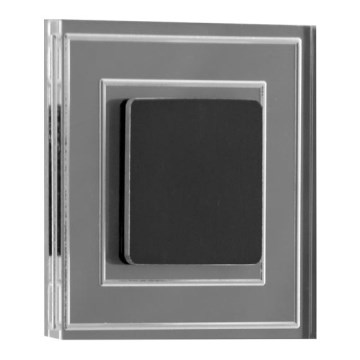 LDST KE-01-SC-BC8 - LED schodiskové svietidlo KELLY 8xLED/1,2W/230V matná čierna 3500K