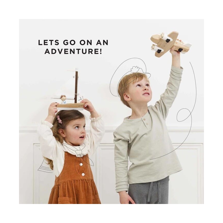 Le Toy Van - Drevené lietadlo