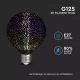LED 3D Dekoračná žiarovka FILAMENT G125 E27/3W/230V 3000K