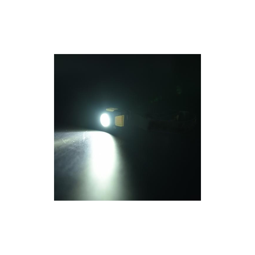 LED Baterka 2xLED/5W/3xAAA + LED/3W