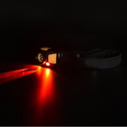 LED Baterka 2xLED/5W/3xAAA + LED/3W