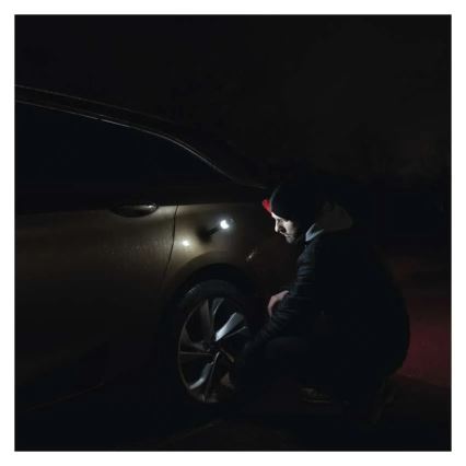 LED baterka COB LED/2xAA