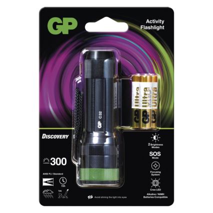 LED baterka GP DISCOVERY C32 LED/3xAAA