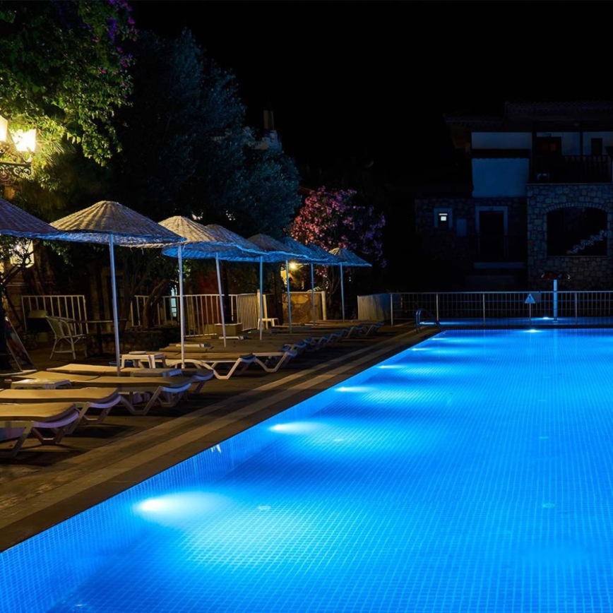LED Bazénová žiarovka LED/25W/12V IP68 6500K