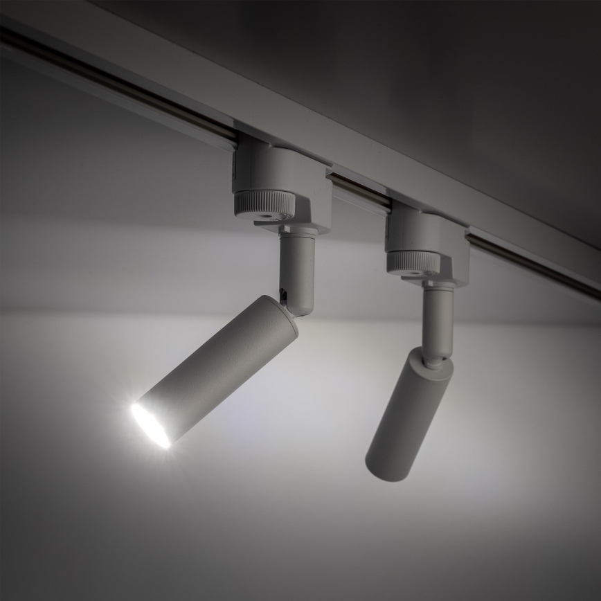 LED Bodové svietidlo do 1-fázového lištového systému LAGOS 1xG9/3W/230V biela