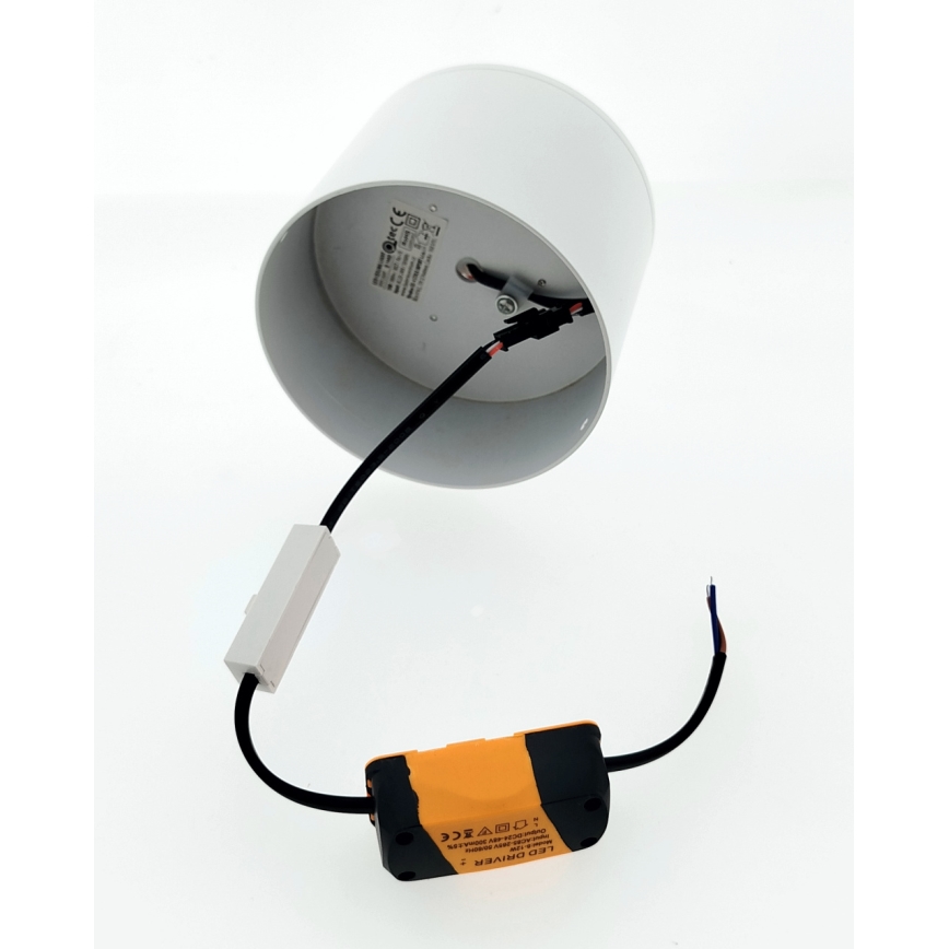 LED bodové svietidlo LED/10W/230V 3000/4000/6400K pr. 12 cm biela