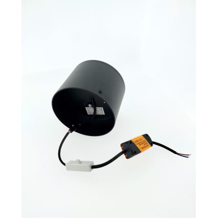 LED bodové svietidlo LED/10W/230V 3000/4000/6400K pr. 12 cm čierne
