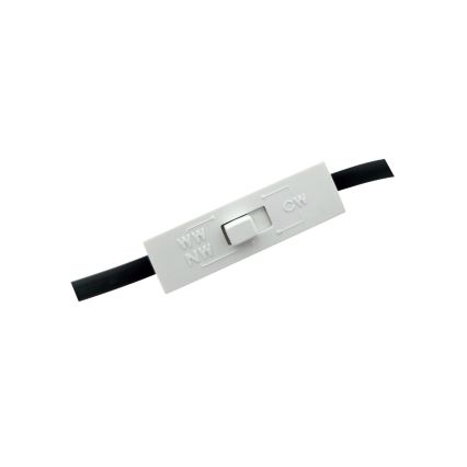 LED bodové svietidlo LED/10W/230V 3000/4000/6400K pr. 12 cm čierne