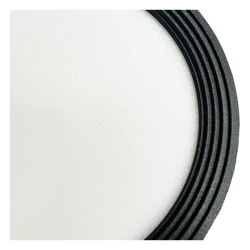 LED Bodové svietidlo LED/12W/230V 4000K pr. 10 cm čierna