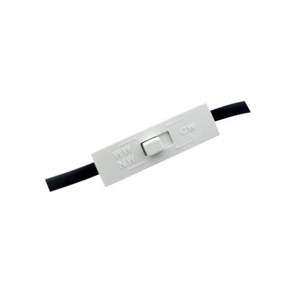 LED Bodové svietidlo LED/5W/230V 3000/4000/6400K 7,5x7,5 cm čierna