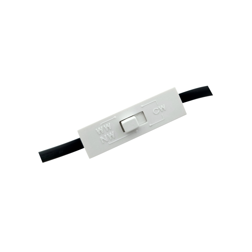 LED Bodové svietidlo LED/5W/230V 3000/4000/6400K 7,5x7,5 cm čierna
