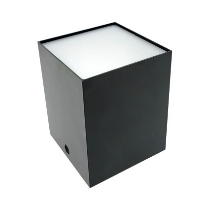 LED Bodové svietidlo LED/5W/230V 3000/4000/6400K 7,5x7,5 cm čierna